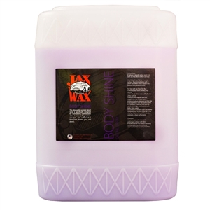 Jax Wax Body Shine Showroom Spray Wax 5 Gallon Pail
