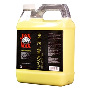 Jax Wax Hawaiian Shine Spray Car Wax 1 Gallon