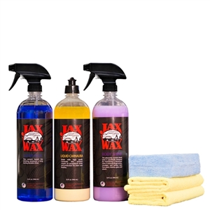 Jax Wax Exterior Detail Car Care Kit 32 Oz