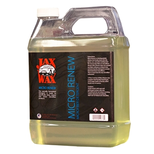 Jax Wax Micro Renew Microfiber Detergent Concentrate 1 Gallon