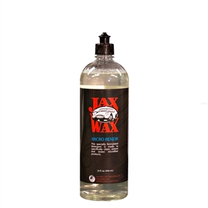 Jax Wax Micro Renew Microfiber Detergent Concentrate 32 Oz