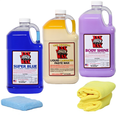 Jax Wax Exterior Detail Car Care Kit 1 Gallon