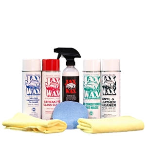 Jax Wax Interior Clean, Dress and Protect Kit