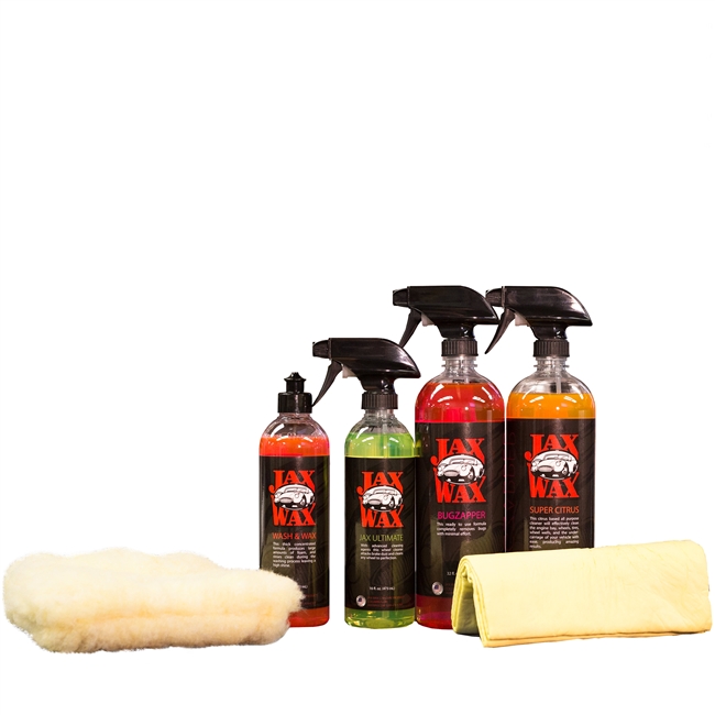 Jax Wax Essentials Exterior Wash and Clean Kit - The Auto Detail Guy