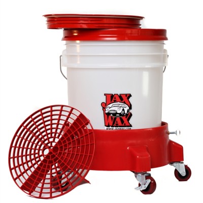 Jax Wax Wash Bucket & Bucket Caddy