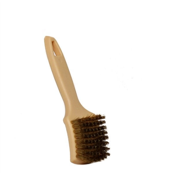 Brass Tire and Whitewall Brush 8"