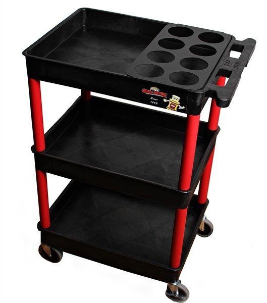 Professional Detailing Cart with Bottle Organizer