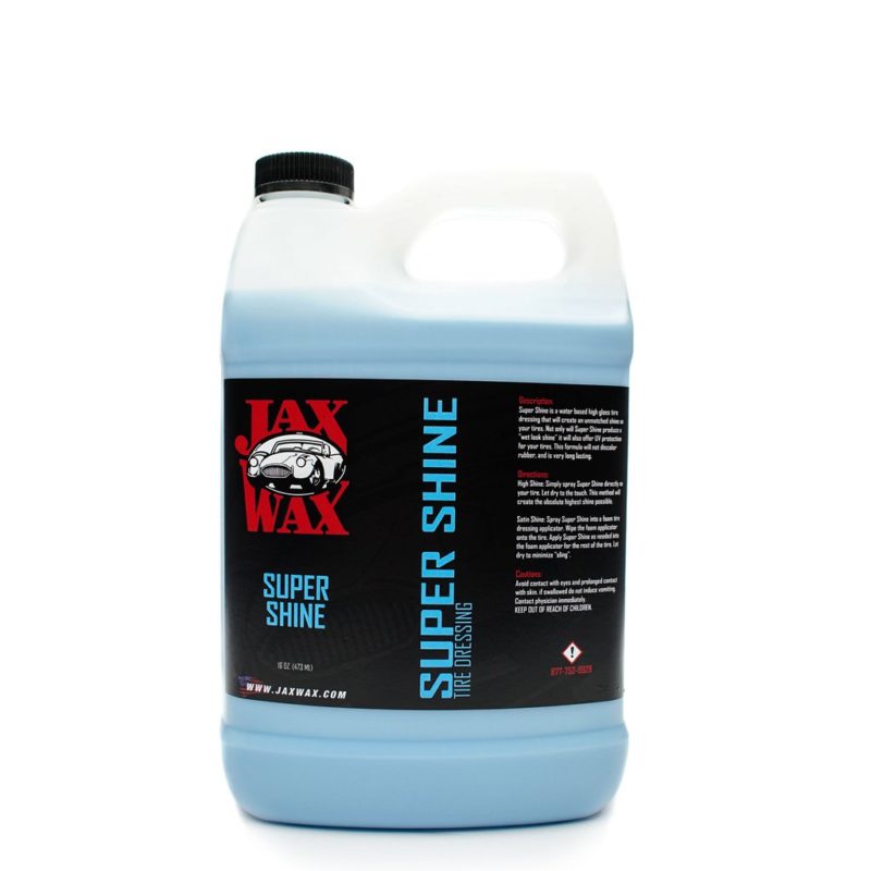 Jax Wax Super Shine Water Based Tire Dressing-gallon